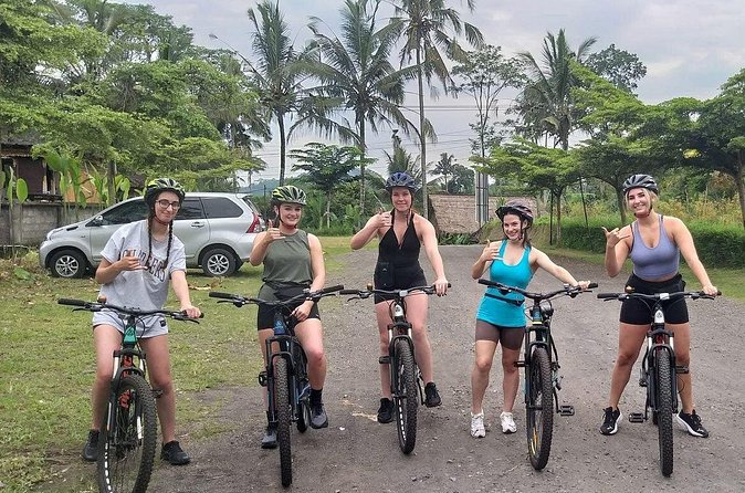 Bali Rural Village Bike - Waterfall stop near the end: swim time, photo time, and timing reality