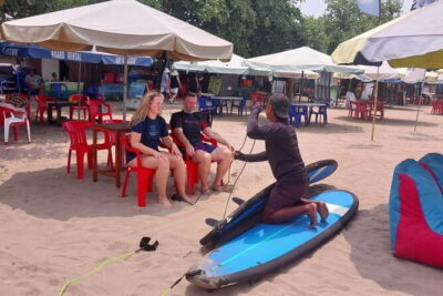 Bali Seminyak Beach Private Surf Lesson 2 Hour - 2 hours that actually move: theory then waves
