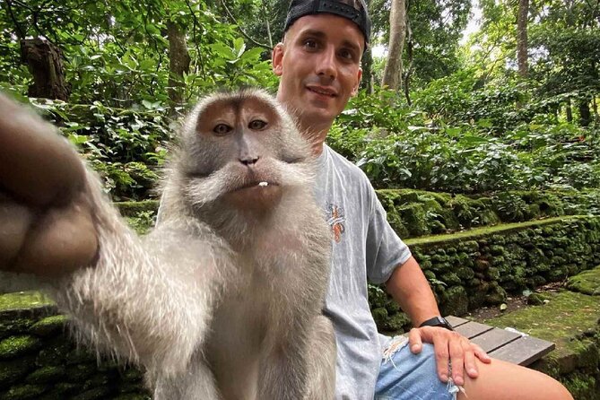 Bali Swing, Monkey Forest and Waterfall Private Tour - Kanto Lampo Waterfall: tiered rocks and a swim option