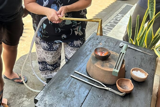 Bali Traditional Silver Class - Making Simple Jewelry Experience - The Studio Bench: Making Your Ring, Pendant, and Earrings