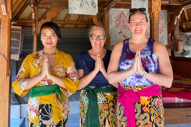 Bali Traditional Village Experience - Holy water site and the blessing ceremony: what changes at the end