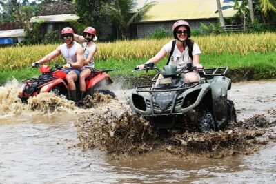 Bali Tunnel Quad Bike ATV by KUBER ADVENTURE in Ubud - The 2-Hour Ride: Rice Fields, Farms, River Edges, Jungle Paths, and a Tunnel