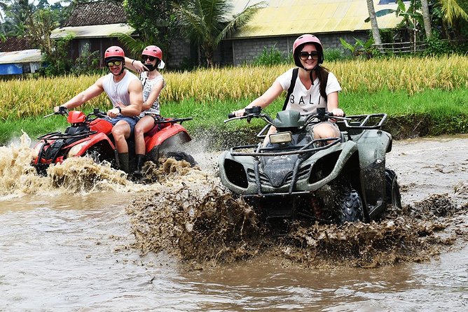 Bali Tunnel Quad Bike ATV by KUBER ADVENTURE in Ubud - The 2-Hour Ride: Rice Fields, Farms, River Edges, Jungle Paths, and a Tunnel