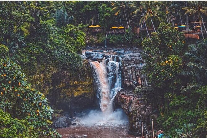 Bali Ubud private Tour with Ubud Bali Driver - FREE WIFI - Stop 3: Tegenungan Waterfall and the value of a private schedule