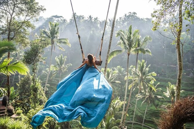 Bali Ubud Zipline Jungle Swing and Waterfall Tour - Uma Ceking Resto and Swing: your zipline moment in the trees