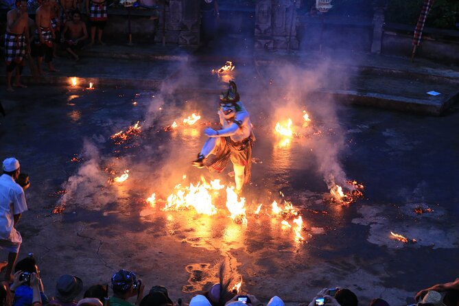 Bali: Uluwatu Kecak Dance Show, Bali Temple, and Lobster Dinner - The kecak show at sunset: fire dance, chanting circle, and seat strategy