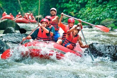Bali White Water Rafting on Ayung River with Lunch - On the Water: Waterfalls, Rainforest, Shrines, and Bamboo Bridges