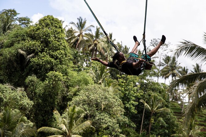 Bali White Water Rafting with Sacred Monkey Forest and Swing - My Swing Bali: how to handle the fear part and get the photo part