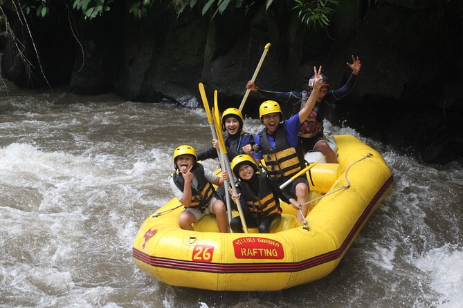 Bali White Water Rafting Yellow Garden - Getting to Yellow Garden Adventures: easy start, steep steps