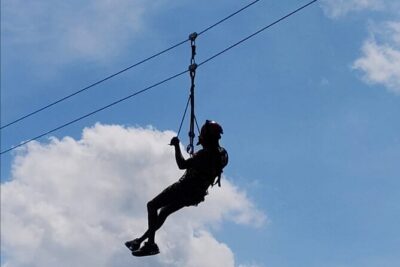 Bali: Zipline + Watersport Trio (Jetski, Parasailing, BananaBoat) - U Fun Field in Ubud: Zipline Over Rice Terraces (and Photos)