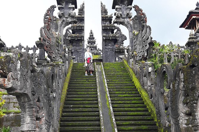 Besakih Temple Tour - Traditional Bali Village - All Inclusive - Tukad Cepung Waterfall: the cave walk, the water shoes, and the photo light