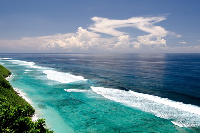 Best Bali Beaches - Uluwatu Temple - FREE Wi-Fi - Entering Uluwatu Temple on a 70-Meter Cliff
