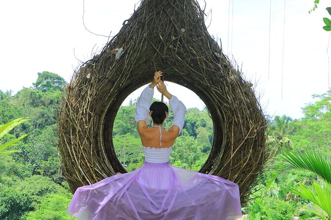 Best of Instagram Tour: Gate of Heaven, Tirta Gangga, Bali Swing - Stop 3: Tegalalang Rice Terrace in a short, high-impact 15 minutes