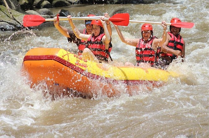 Best of Ubud Adventure: Ayung Rafting - ATV - Quad Bike with Private Transport - Ayung River Rafting with Red Paddle Bali: Beginner-Friendly Rapids, Real Water Time