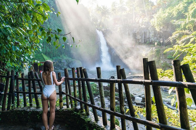 Best of Ubud Attractions: Private All-Inclusive Tour - Tegenungan Waterfall: big water, easy-going time