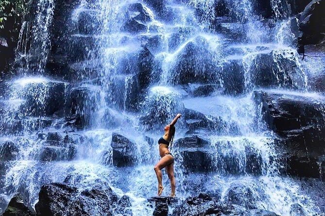 Best of Ubud Waterfalls, Tegalalang Rice Terrace & Jungle Swing - Tibumana Waterfall: jungle steps, a quieter vibe, and a natural pool swim chance