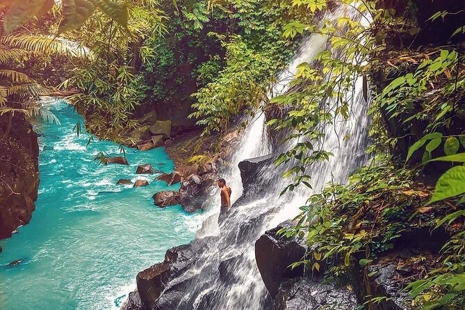 Best of Ubud Waterfalls, Tegalalang Rice Terrace & Jungle Swing - Happy Swing Bali: the jungle swing stop, and the extra ticket reality