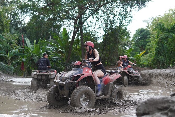 Canggu Jungle Mud-Fun ATV Only 1 Hour Driving from Canggu - The ride route: muddy jungle tracks, rivers, rice fields, bamboo