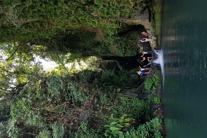 Cliff Jumping and Sliding at Aling Aling Waterfall - Cengana Rice Views and Fruit at a Balinese Family Compound
