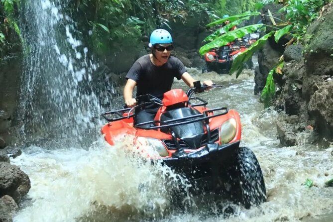 Combo Bali ATV Ride with Ayung River Rafting All Inclusive - Getting set up at Mahkota Rafting Bali and Dadi Bali Adventures