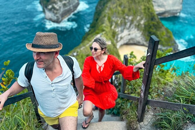 Day Trip: Nusa Penida Snorkling - Kelingking Beach and the T-Rex Cliffs: The Steep Part