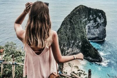 Day Trip to Nusa Penida with All Inclusive - Pasih Uug (Broken Beach): the cliff-with-hole moment