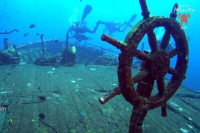 Dive at Tulamben Bali USS Liberty Ship Wreck - Tulamben beach: where the day starts