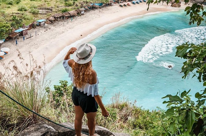 East Nusa Penida With Tembeling Beach Natural Pool - Private tour - Atuh Beach: a softer finish on East Penida
