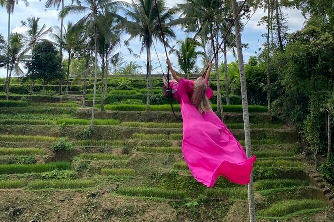 Electric Bike and Swing Package - A Smooth 8-Hour Ride Loop: Ubud, Kintamani, and Taro