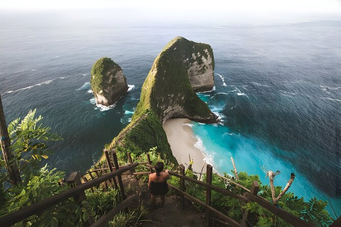 Full Day Nusa Penida Island Beach Tour From Bali - Paluang Cliff at Kelingking Beach: the viewpoint platform plus a real fitness test