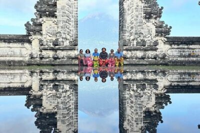 Gate of Heaven Tour - Stop 2: Tirta Gangga Park—royal water palace, plus Mount Agung framing