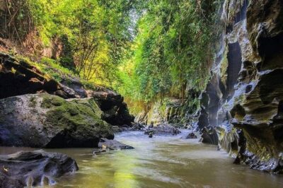 Hidden Canyon Beji Guwang & White Water Rafting - Private pickup from Ubud: saving time without adding guesswork