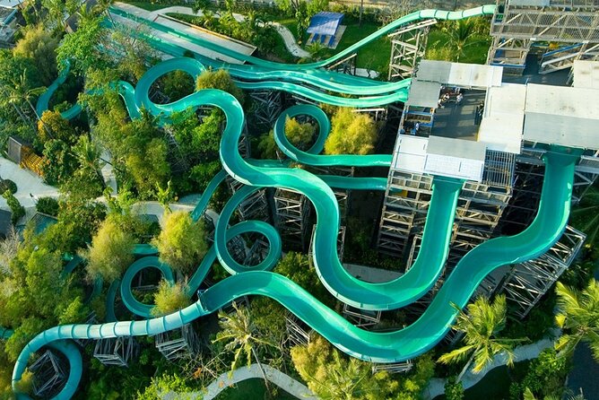 Indonesia: Waterbom Bali Entry Ticket - Thrill-slide route: Climax, Twin Racers, Boomerang, and more