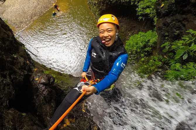 Intermediate canyoning tour in Bali " Maboya Canyon " - Safety comes first: lanyard training, abseils, and hand signals