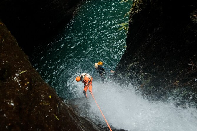 Intermediate canyoning trip in Bali "Aling Canyon" - Gear Up Like a Pro: Wetsuit, Harness, Helmet, and Canyon Boots