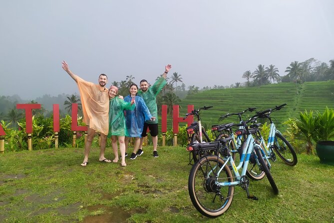 Jatiluwih E-bikes Tour Cycling Group - The rice fields are UNESCO, but your ride path matters