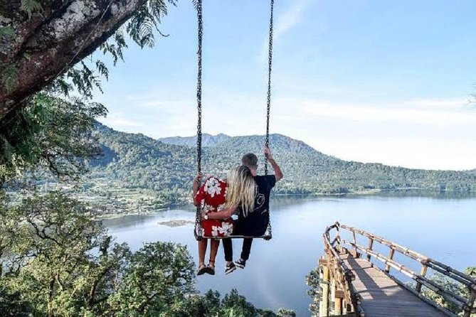 Jumping Sliding at Aling- aling Waterfall - Wanagiri Hidden Hill - Handara Gate - Handara Iconic Gate: photos with famous Bali style