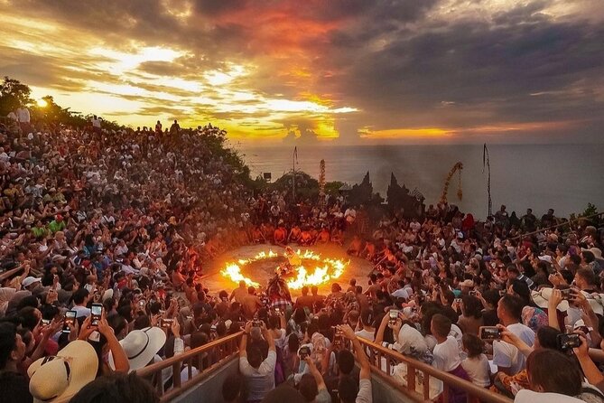 Kecak Fire Dance and Uluwatu Temple with Private Car Service - Kecak and Fire Dance: ke-cak-ke-cak, Rama and Sita, and flames