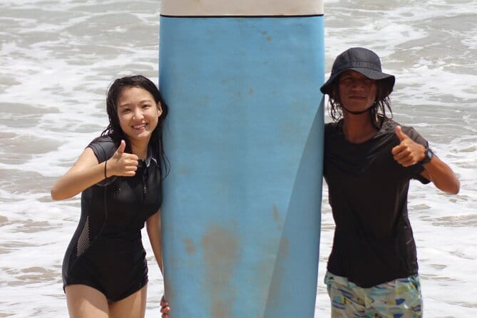 Kuta Beach Bali, 1 on 1 Surfing Lesson Orange Surf Bali - Two Surf Lessons in the Sea, With a Real Break