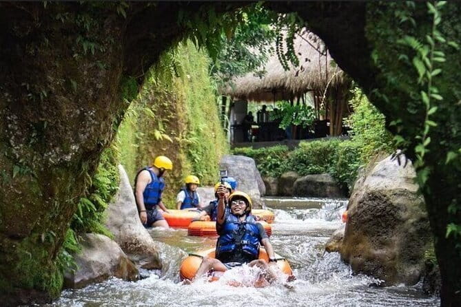 Lazy Cave River Tubing Adventure Bali - Entering the Japanese-Colonial Cave System Near Tegalalang