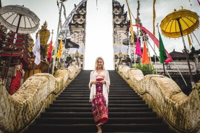 Lempuyang Temple Tirta Gangga Tukad Cepung waterfall and Swing - Lempuyang Temple: Heaven’s Gate Views Come With Real Stairs