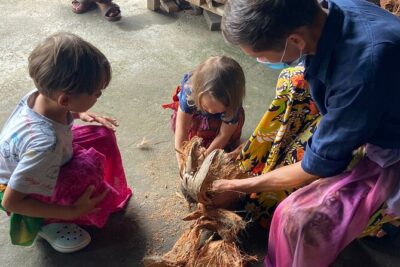Make Traditional Bali Coconut Oil with a Balinese Family - The 90 minutes that actually feel like village time