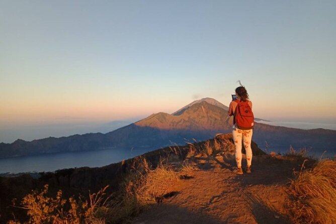 Mount Batur Camping - Watch Sunset & Sunrise Tour - 05:40 sunrise on Mount Batur: hot drinks and a big view list
