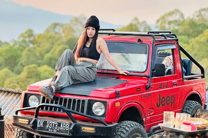 Mount Batur Jeep Sunrise by 4WD with Breakfast - Driving around the volcano: Batur Black Lava and local farms