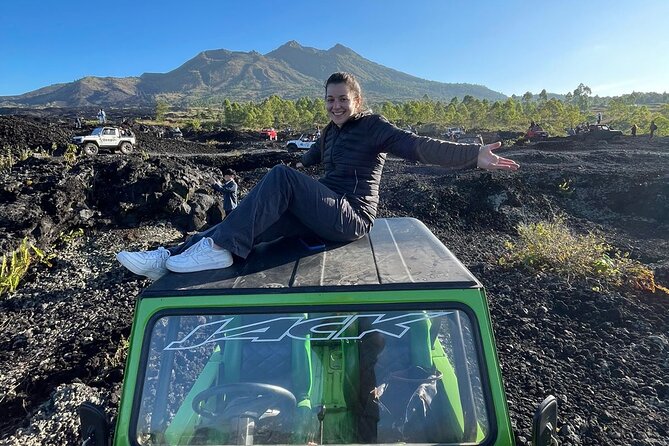 Mount Batur Jeep Tour: Sunrise, Black Lava,Black Sand &Hot Spring - Black lava fields and black sand: what you’ll actually be walking through