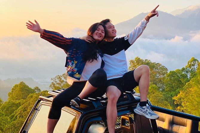 Mount Batur Jeep Tour: Sunrise, Black Lava,Black Sand &Hot Spring - Drivers and guides: friendly service, smart routing, and safety
