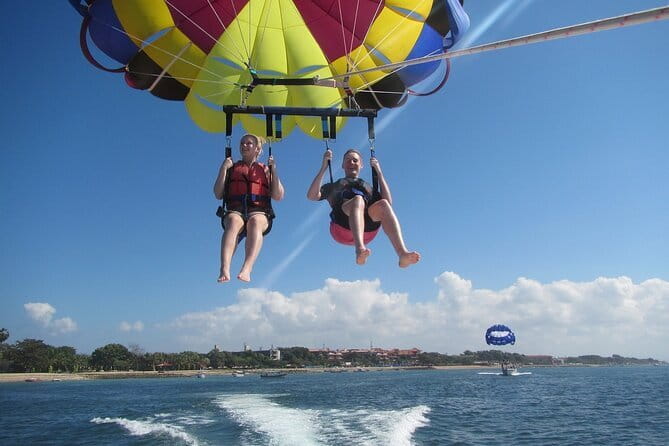 Nusa Dua Marine Jet Ski and Parasailing Adventure with Hotel Pick up - The Big View Moment: Sea-Air Thrill Meets Real Coastal Landmarks