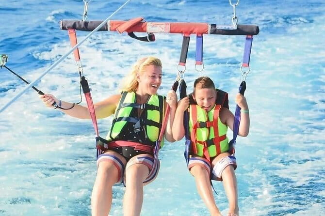 Nusa Dua Parasailing, Jet sky, GWK with Uluwatu Kecak Fire Dance - Key Highlights You’ll Feel Fast