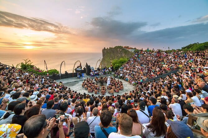 Nusa Dua Parasailing, Jet sky, GWK with Uluwatu Kecak Fire Dance - Uluwatu Temple: Forest Surroundings and Cliff-Top Atmosphere