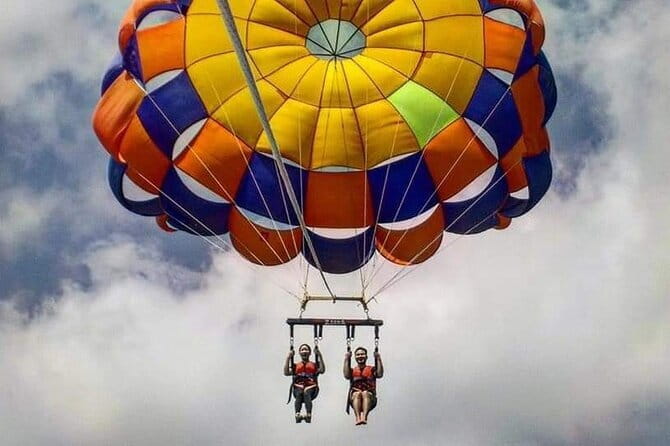 Nusa Dua Parasailing, Jet sky, GWK with Uluwatu Kecak Fire Dance - Nusa Dua Beach: Jet Ski + Parasailing on White Sand Time